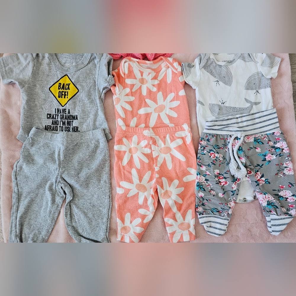 Bundle of 6 pairs baby clothes!!! - Picture 3 of 11